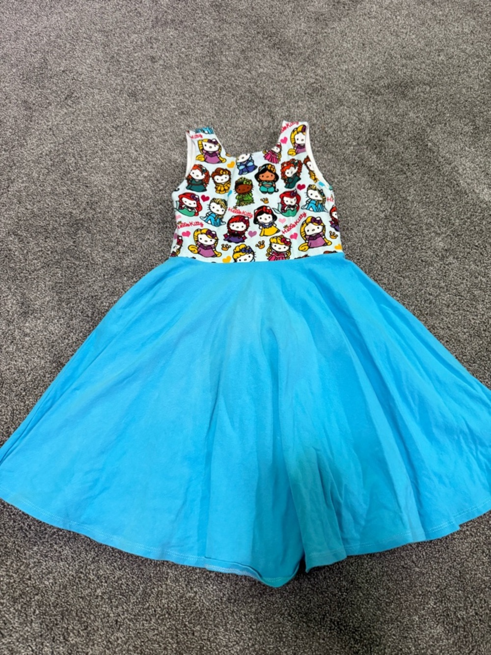 Malia + Kai Hello Kitty Disney Princess Twirl Dress Sz 6
